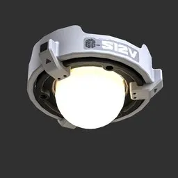 Scifi Ceiling Lamp