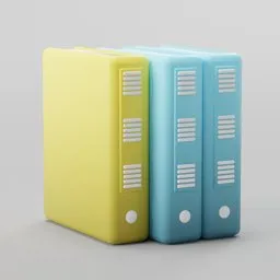 3D Stylized Pastel Book Icon