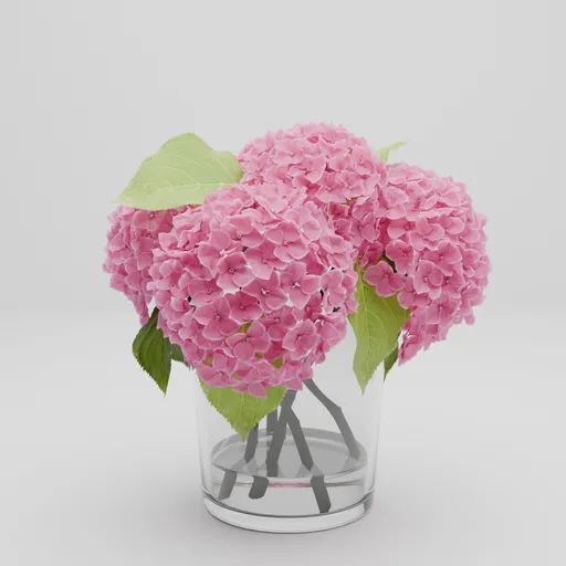 Pink Hydrangea Bouquet