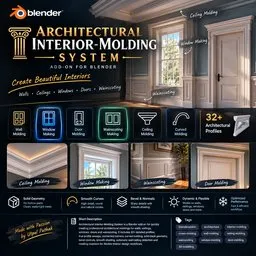 Architectural Interior-Molding System