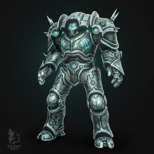 Horsepower Knight Rigged Animated
