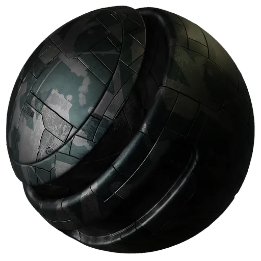 Scifi Space Panel Dark