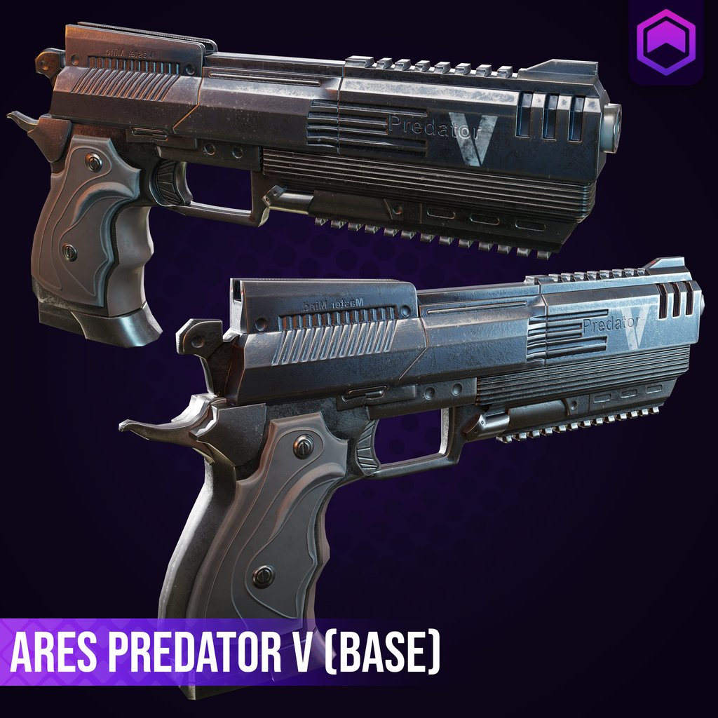 Vase Predator v base skin | Modern Weapons models | BlenderKit