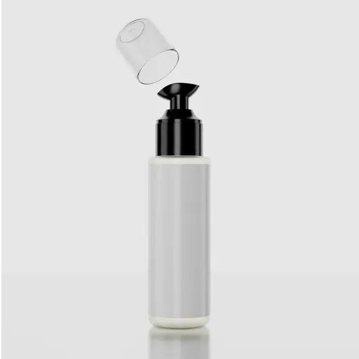Hair serum white bg setup
