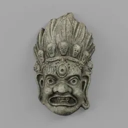 Mayan Tribal Mask