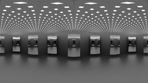 Mirrors Studio Lighting HDR