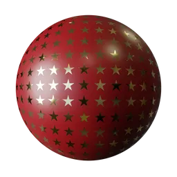 Inline Star Wrapping Paper