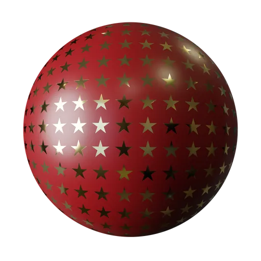 Inline Star Wrapping Paper
