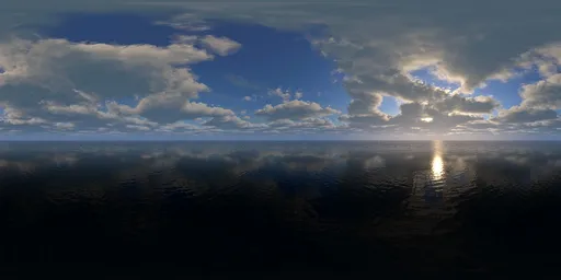 Cloudy Sunset HDR