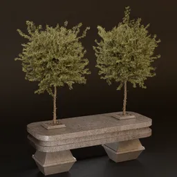 SJ- Twin Leaf Rest