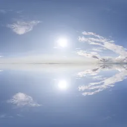 Infinite Real Sky - Sunny Cloudy Day