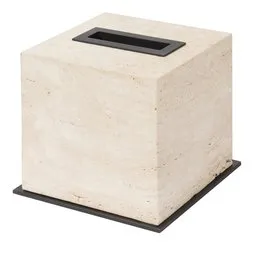 Positano Travertin Tissue Holder