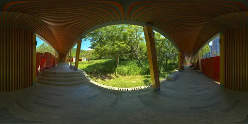 Wooden Corridor HDR