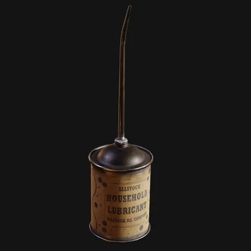 Early 1900s Household Lubricant Can