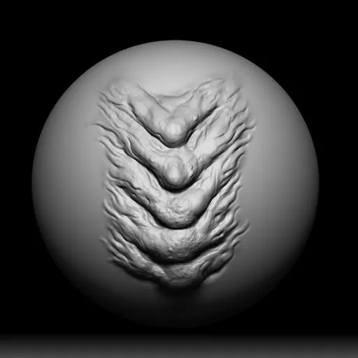 NS Mutant Growth flesh spine