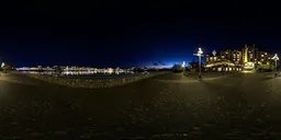 Downtown City Night Twilight