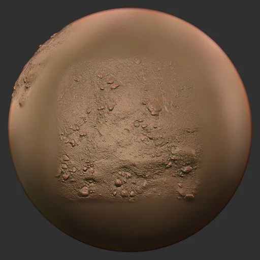 Gravel Brush Loose Cluster