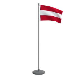 Animated Flag of Austria