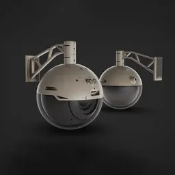 Scifi CCTV Camera