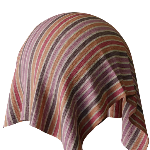 Stripe Pink Chenille
