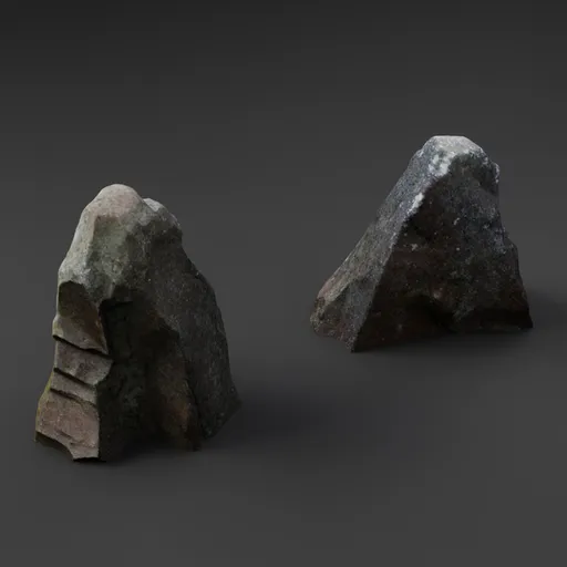 Decorative Stone Pair