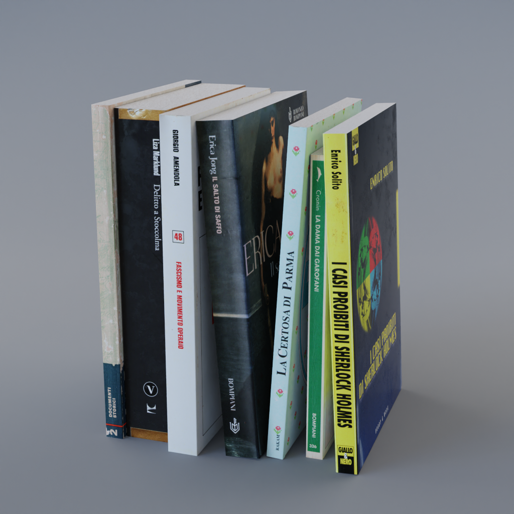 Various books vol 02 | Books models | BlenderKit