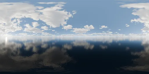 Blue Cloudy Sky HDRi