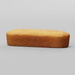 "Super Cake - 3D model of a delicious dessert with PBR materials for Blender 3D. Inspired by John Brown, this vanilla sponge cake is perfect for advertising photos and baking enthusiasts alike. Get yours now in ultra high resolution!"