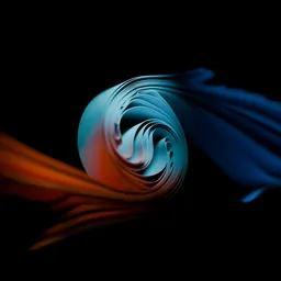 Abstract Layered Swirl background