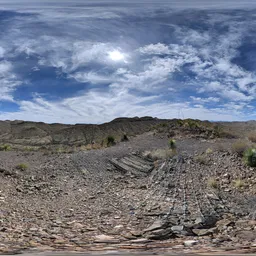 Bluesky Small Rock Ground