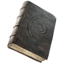 Detailed 3D rendering of an antique leather-bound book, suitable for Blender projects and vintage literature visualizations.