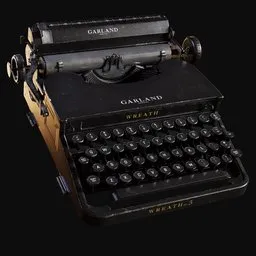 1932 Flat-Top Typewriter