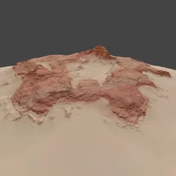 Sandstone Ground Rock Terrain