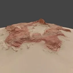Sandstone Ground Rock Terrain