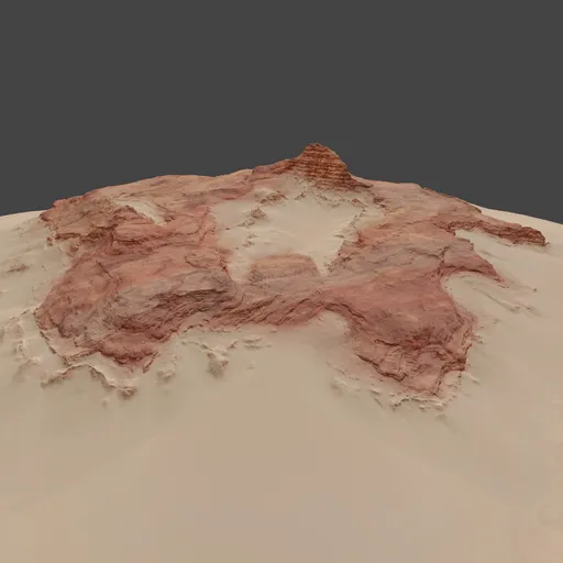 Sandstone Ground Rock Terrain
