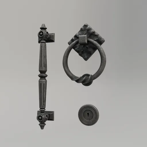 Door Handle/Knocker Iron