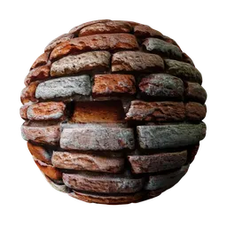 Rough Brick Wall Dark