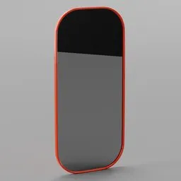 Vintage Plastic Mirror