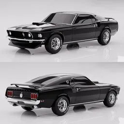Ford Mustang Mach 1 428 Cobra Jet