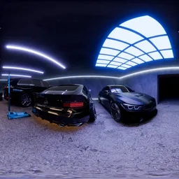 Garage HDRI 20k