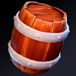 Stylized barrel