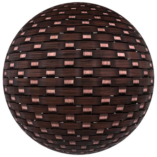 Stylized Rattan Material