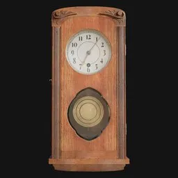 Antique 1930s Box Wall Clock