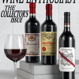 Magazine cover scene