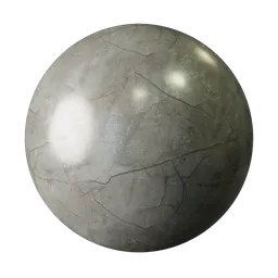 High-quality 2K PBR Marble Texture for 3D models in Blender and similar software, perfect for realistic surface detailing.