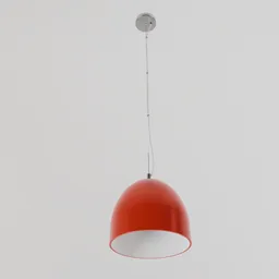 "Add a touch of elegance with this Modern Ceiling Light 3D model for Blender 3D. Featuring a sleek red pendant design with an anamorphic flare and connected wires, it's perfect for any interior scene. Created by Giorgio De Vincenzi, this cheap yet stylish model will enhance your visual projects."