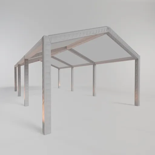 Covered Grid Tent