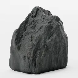 Beach Boulder Dark