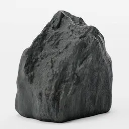 Beach Boulder Dark