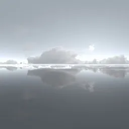 Winter day sky
